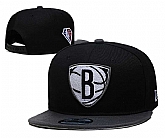Nets Team Logo New Era Black 2021 NBA Draft Adjustable Hat YD,baseball caps,new era cap wholesale,wholesale hats